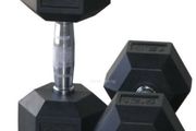 35 Kg Hex Rubber Dumbells Pair