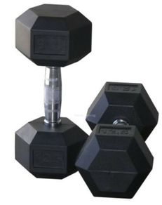 35 Kg Hex Rubber Dumbells Pair
