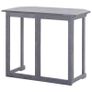 Folding Balcony Table 90x50x74 cm Solid Acacia Wood Image 4