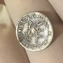 1858 Netherlands East Indies 1/10 Gulden coin Silver 72% Image 3