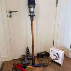 Dyson V12 Detect Slim Absolute + Pet Grooming Kit + Wall Dock | Full Set