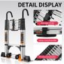 Ladder with Non-Slip Feet,4.1M/13.5FT Aluminium Extension Loft Ladder with Stabilizer Bar Image 8