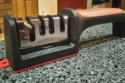 Black &amp; Red Knife Sharpener (new).