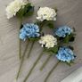 Artificial Hydrangea - 6 stems Image 3