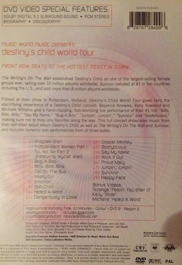 Destiny's Child [2005] World Tour [Music DVD]