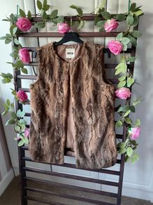 gilet fake fur next gilet size 12