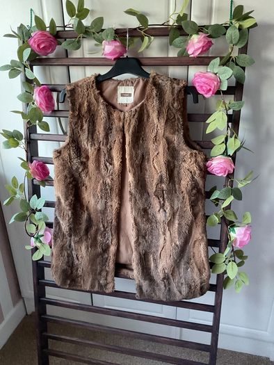 gilet fake fur next gilet size 12