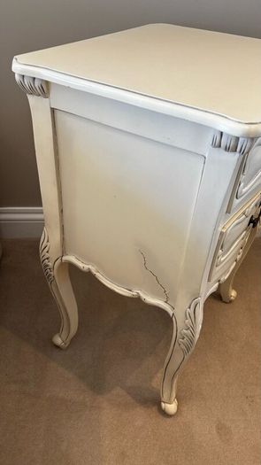 French inspired bedroom furniture.