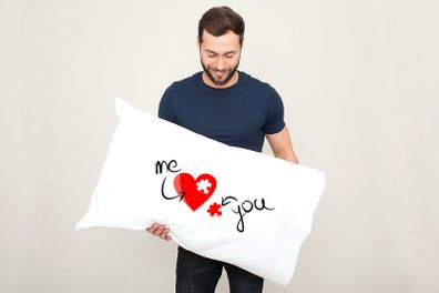 Me And You Love Pillowcase Bedroom Home Decor Great Gift Present For Valentines