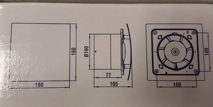 Bathroom Fan Extractor