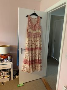 Vintage cotton maxi dress