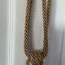 Gold curtain tieback Image 2