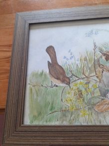 Watercolour.