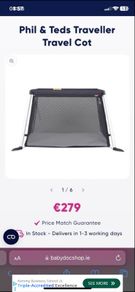Phil and teds travelcot/playpen
