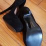 BNWT Black Suede High Heels Size 5 Image 3