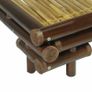 Bed Frame Dark Brown Bamboo 140x200 cm Image 5