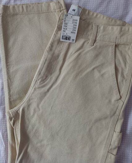 BNWT H&M Cargo Trousers Size 32