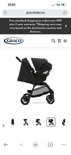 graco stroller with footmuff