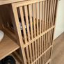 IKEA Open wardrobe with sliding door, bamboo Image 6