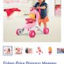 Fisher-Price Princess Musical Stroller & Doll Gift Set Image 2