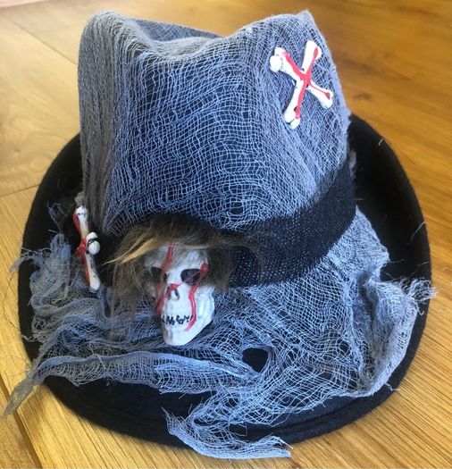 Kids Halloween trilby hat