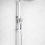 ARIES Thermostatic rainhead square chrome shower Image 2