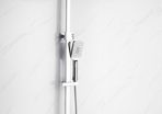 ARIES Thermostatic rainhead square chrome shower