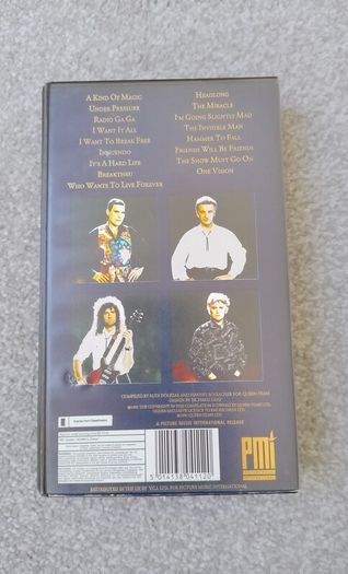 VHS. Queen Greatest Flix