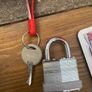 Lock and 2 keys Image 2