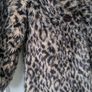 Girls leopard print fur coat Image 3