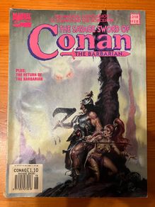 Comic: 'The Savage Sword Of Conan The Barbarian' no. 218