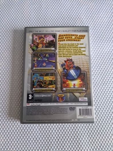 Crash Bandicoot Nitro Kart PlayStation1 Ps1 PlayStation2 Ps2 Games Original