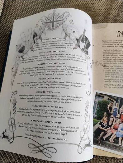 Vintage Tea Party Year by Angel Adoree from the Escape to the Chateau and Dick Strawbridge hardback in very good condition over 300 pages with lots of illustrations and recipes and party ideas FREE STANDARD POSTAGE INCLUDED