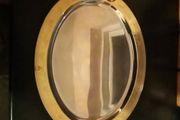 Vintage 24k stamped serving tray