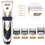 Dog Clippers Cordless, Professional Pet Grooming Kit, Dog Trimmer, Low Noise Dog Hair Clipper with 4 Combs, Rechargeable Electric Cat Shaver Shears Tools for All Pets (FREE POSTAGE) Image 3