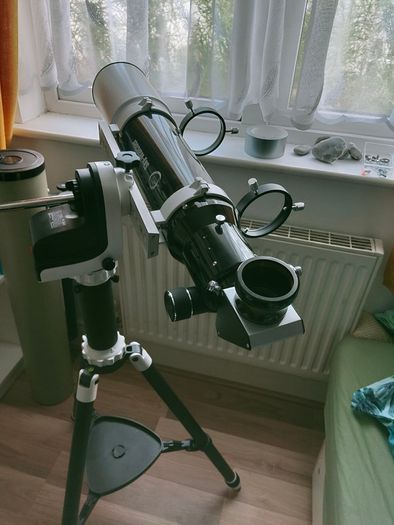 Telescope and two mounts