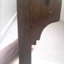 Vintage French ledge solid wood Image 5