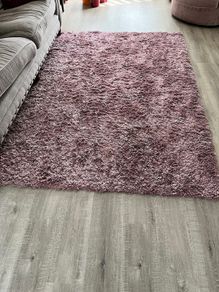 Large rose rug, 160cm x 230cm