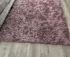 Large rose rug, 160cm x 230cm