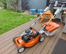 STIHL RM 448 TX Self-Propelled Mower - Just Serviced