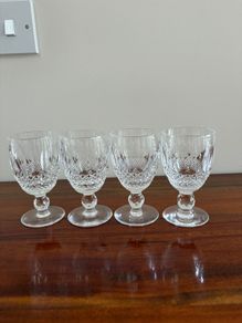 Waterford crystal port/sherry glasses in Colleen vintage design collection BRAND NEW