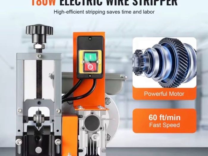 Stripper 1-25mm cable 220V Cable Stripper Automatic Peeler Electric Wire Stripping Machine