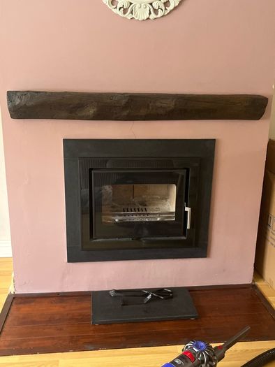 Oak Effect Mantle Beam - Geocast (Ceramic)