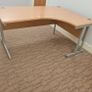 beech managers corner office desk Image 2
