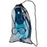 Decathlon SNK 500 Mask, Snorkel, Fins Set size 3-4 Blue Unused, Like New Image 9