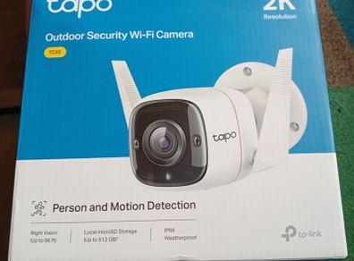 Tapo 2k Outdoor Security Wi-Fi Camera CCTV.