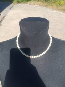 9 Carat Gold Freshwater Pearl Necklace