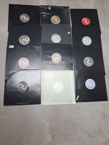 Nuphonic records Collection,  vinyl lot 12 x 12"
