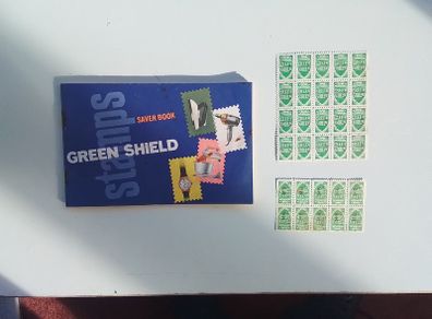 Green Shield Stamps Book.