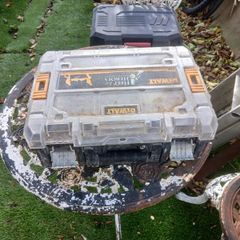 dewalt impact drill & box for parts or repair